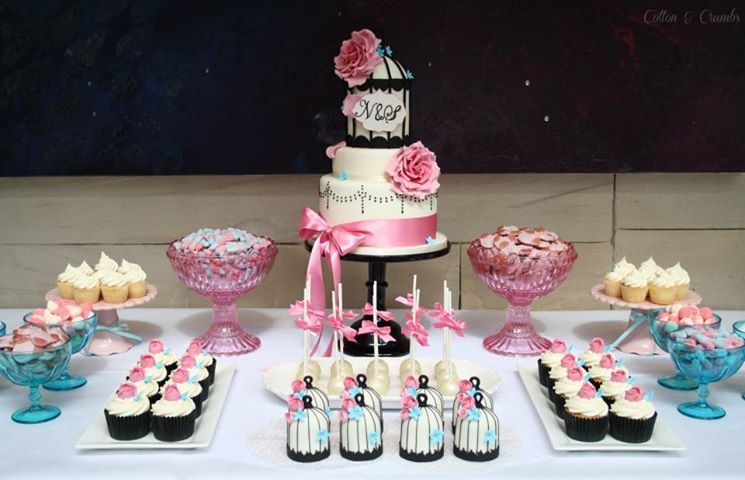 Pink birdcage party