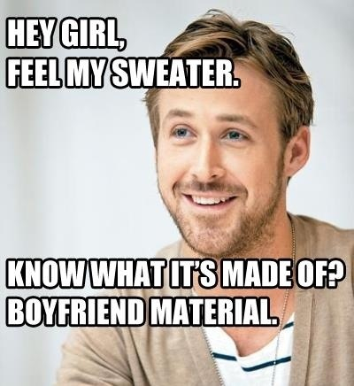 Boyfriend material