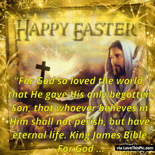 Happy Easter Christian Quotes Happy Easter Religious Gif Quote Pictures, Photos, And Images For Facebook,  Tumblr, Pinterest, And Twitter