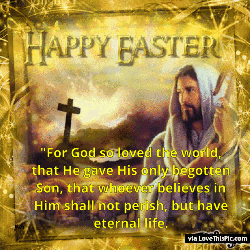 Happy Easter Religious Gif Quote Pictures Photos And Images For 