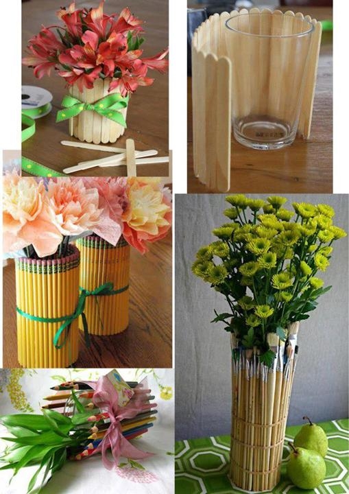 DIY Pencil Vase