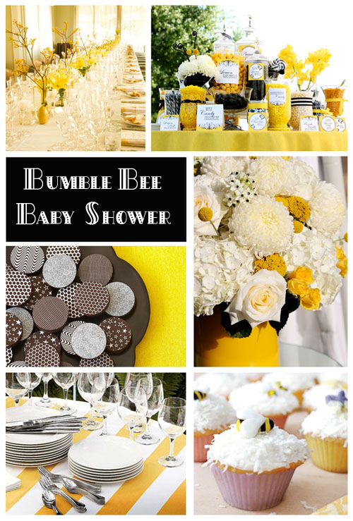 Bumble bee baby shower