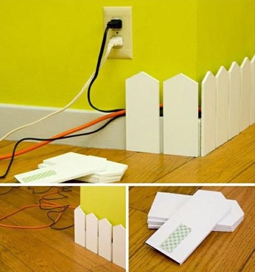 DIY Wire Hider