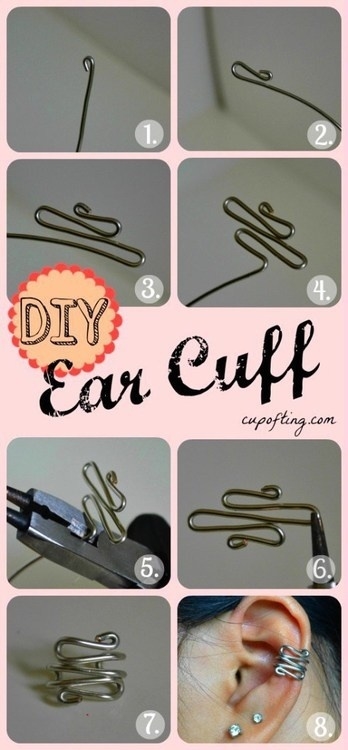 DIY ear cuff DIY ear cuff
