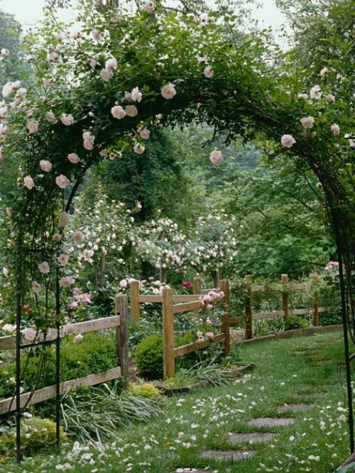 Garden entrance