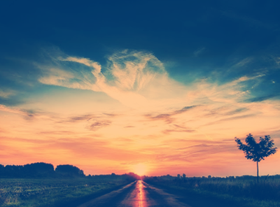 Into the sun