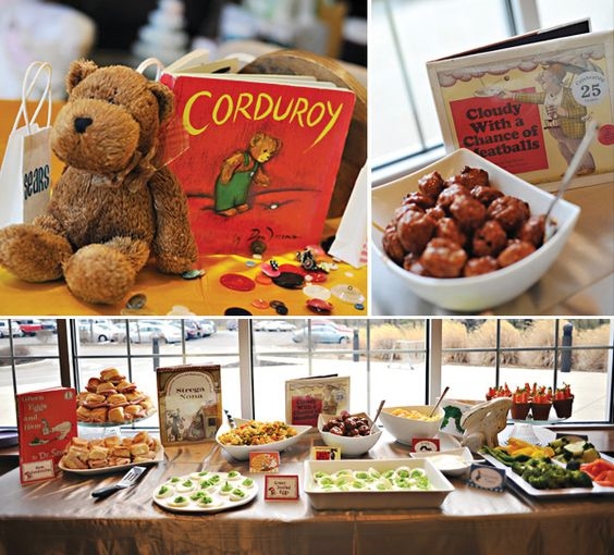 Corduroy theme baby shower