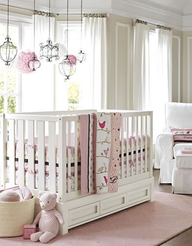 Elegant baby room