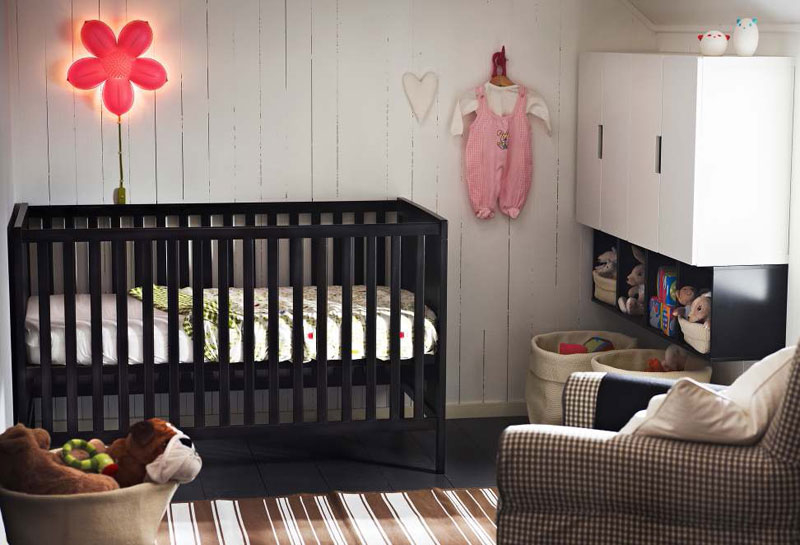 Modern nursery baby theme