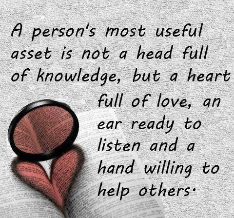 a persons most useful asset a persons most useful asset