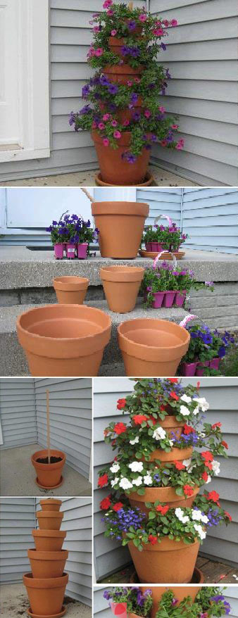 DIY Garden Tower