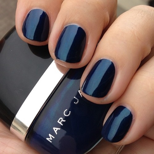 Marc Jacobs blue velvet