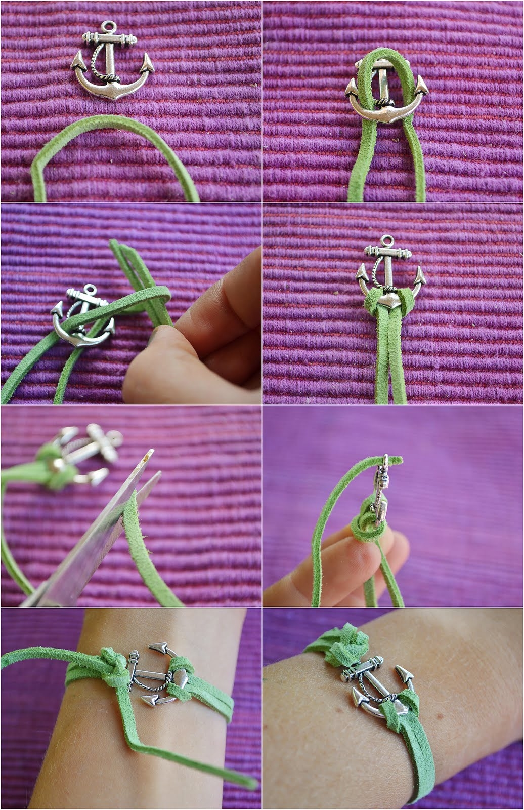 DIY Anchor Bracelet DIY Anchor Bracelet