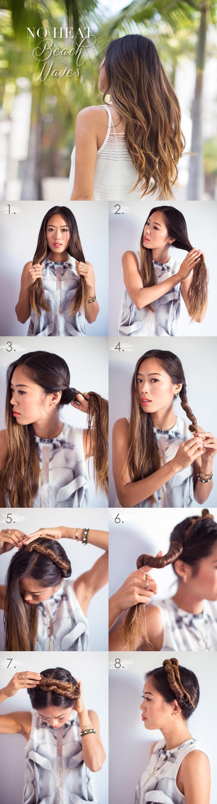 DIY No Heat Beach Waves Har