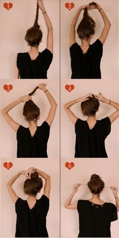 Messy Bun Top Knot