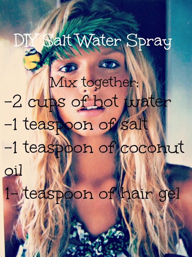 DIY Salt water Spray DIY Salt water Spray