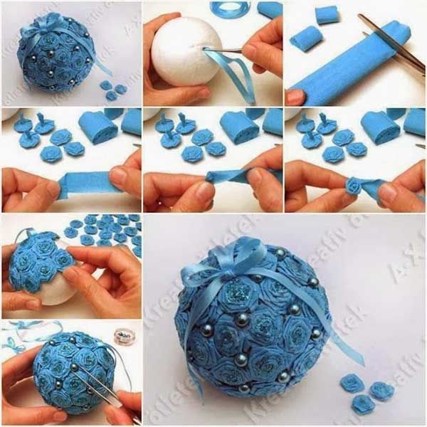 DIY Christmas Ball Ornament Pictures, Photos, and Images for Facebook