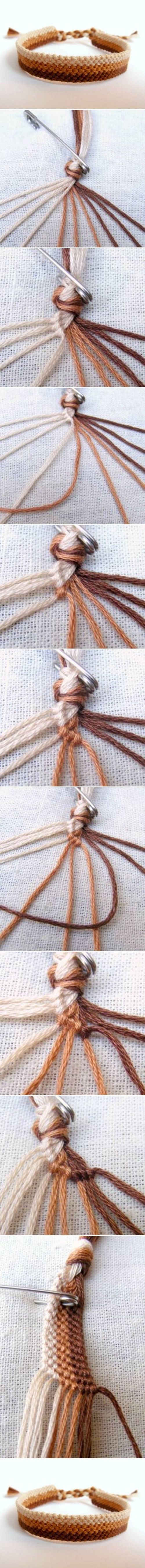 DIY Weave Braclet