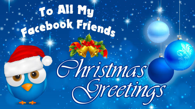 Christmas Wishes For Facebook To All My Facebook Friends Christmas Greetings Pictures, Photos, And Images  For Facebook, Tumblr, Pinterest, And Twitter