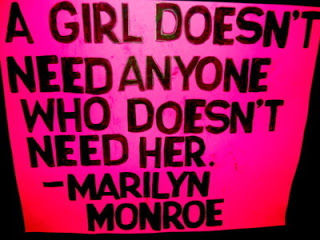 A girl doesnt need anyone who doesnt need her A girl doesnt need anyone who doesnt need her