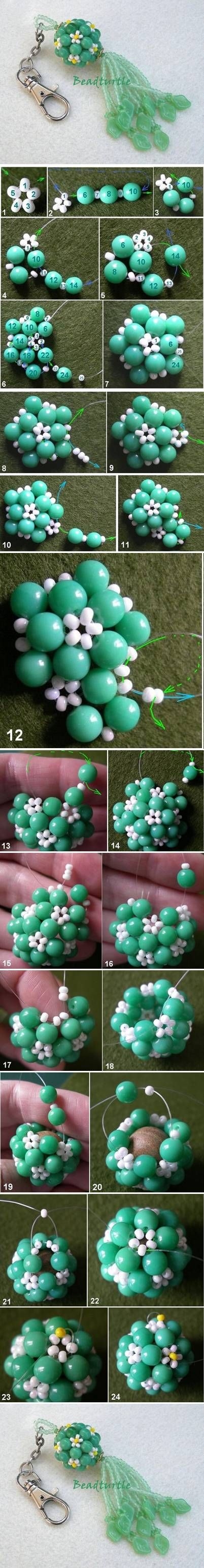 DIY Key Chain Beads Charm DIY Key Chain Beads Charm