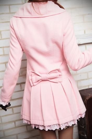 Darling Pink Jacket with Bow