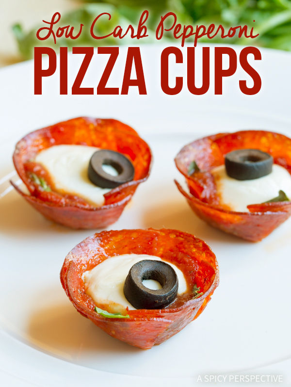 Low Carb Pepperoni Pizza Cups Pictures, Photos, and Images for Facebook