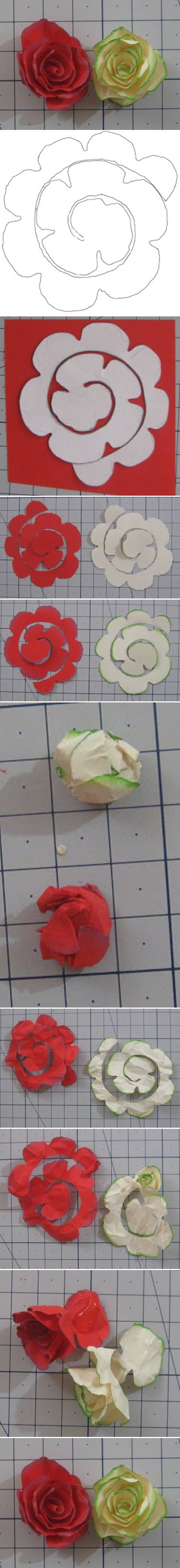 DIY Easy Paper Roses