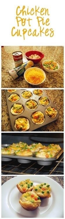 DIY Chicken Pot Pies DIY Chicken Pot Pies