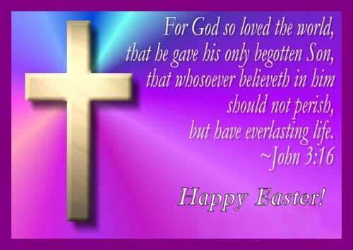 For God So Loved The World That He Gave His Only Begotten Son, Happy