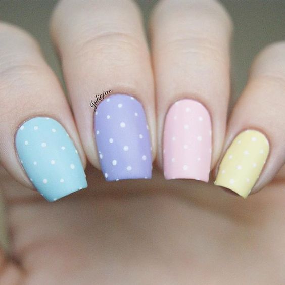 Spring Pastel Nails Pictures, Photos, and Images for Facebook, Tumblr
