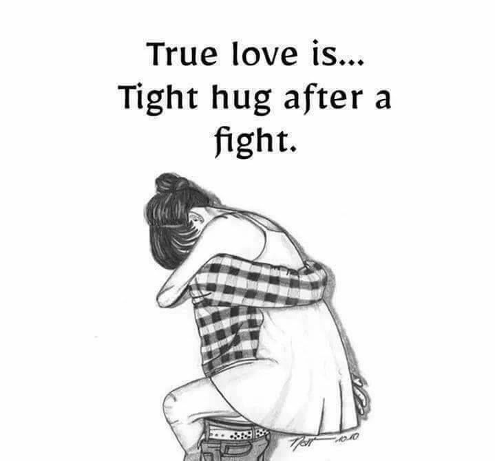 True Love Is...tight Hug After A Fight Pictures, Photos, and Images for