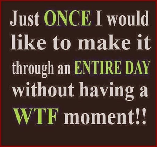 just once