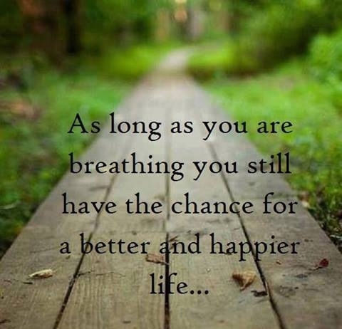 Chance for a better and happier life Chance for a better and happier life