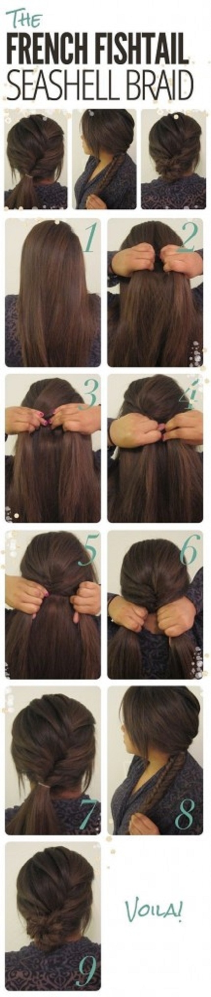 Diy French Fishtail Seashell Braid Diy French Fishtail Seashell Braid