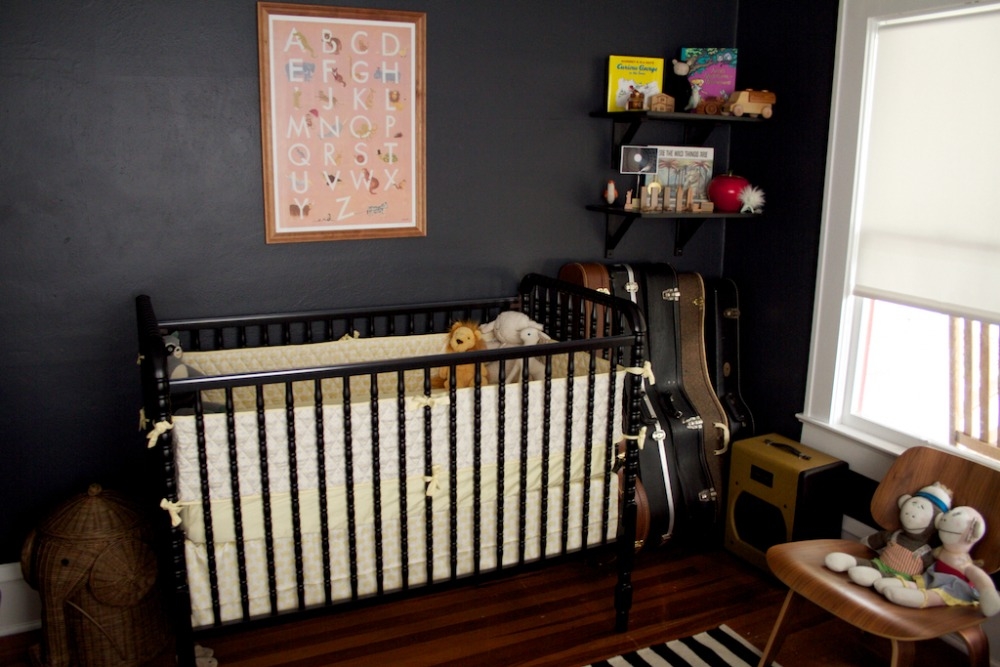 Dark color theme nursery Dark color theme nursery
