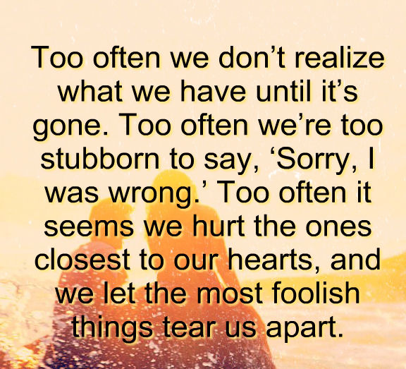 Been too wrong