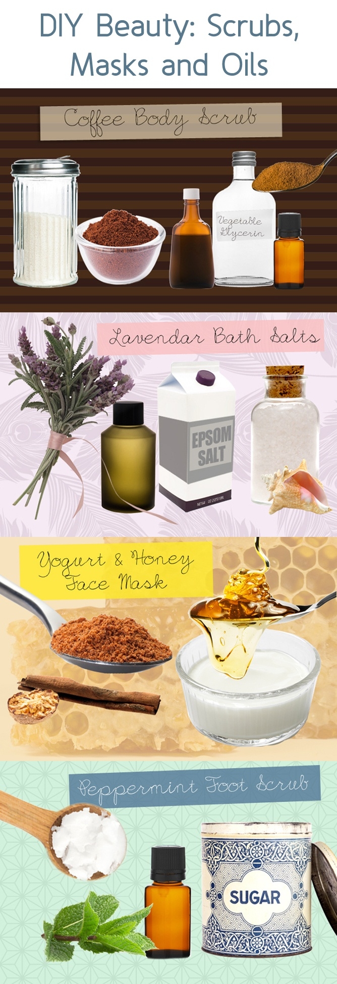 DIY Beauty Scrubs Masks and Oils DIY Beauty Scrubs Masks and Oils