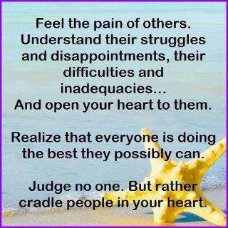 judge no one