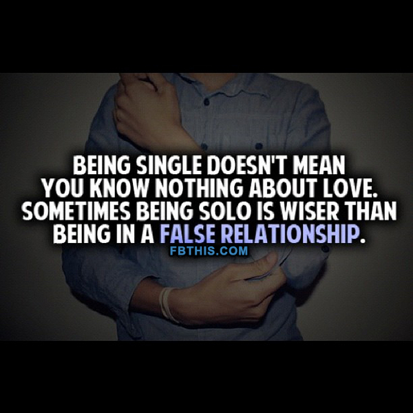Being Single Being Single