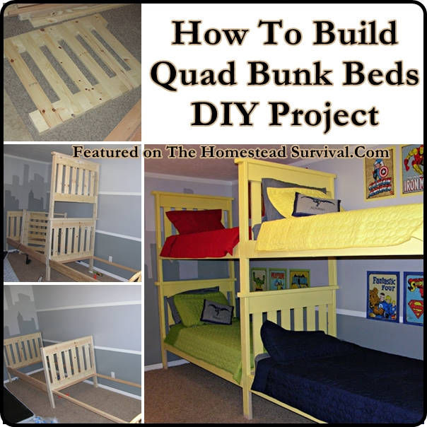 How To Make Quad Bunk Beds Pictures, Photos, and Images for Facebook