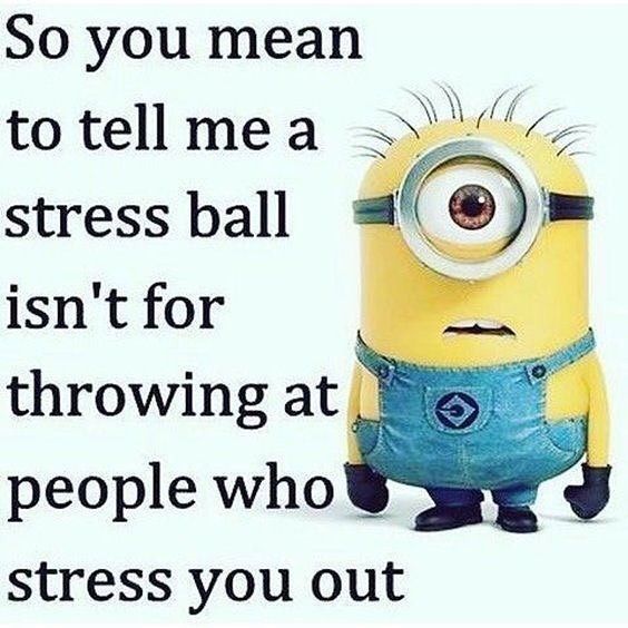 So You Mean To Tell Me A Stress Ball Isn't For Throwing At People Who Stress You Out Pictures