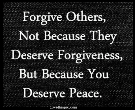 forgive others