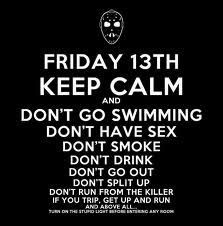 Friday the 13th Keep Calm