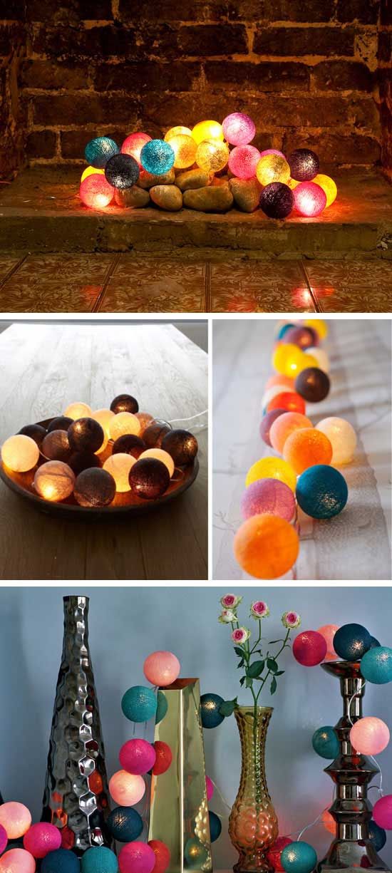 Cotton Ball Lights Pictures, Photos, and Images for Facebook, Tumblr