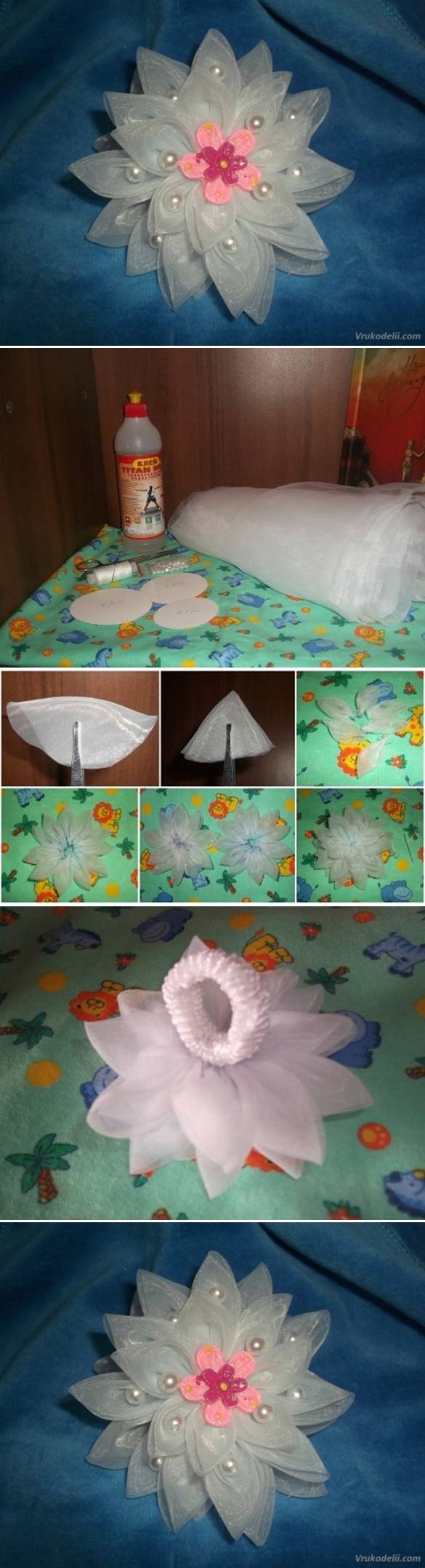 DIY Lovely Lace Flower DIY Lovely Lace Flower