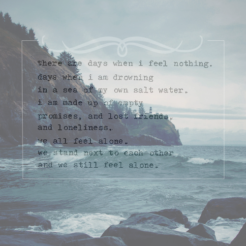 Days when I feel nothing