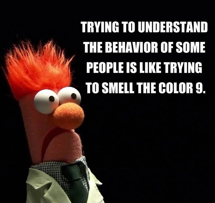 the behavior of others