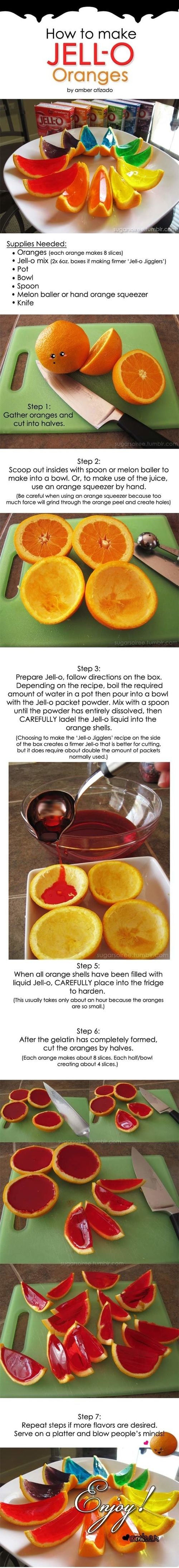 Hot to make jello shots