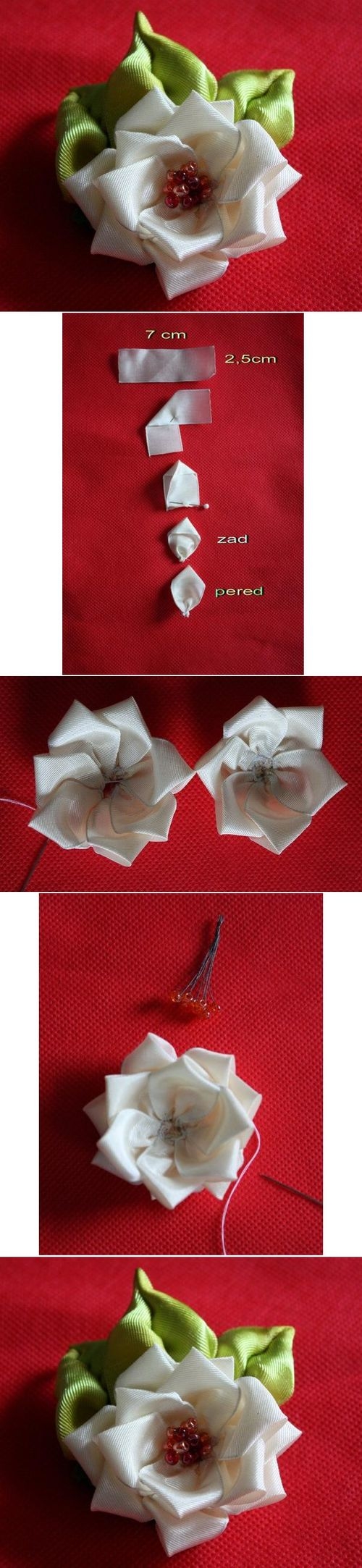 DIY Simple Flower Brooch